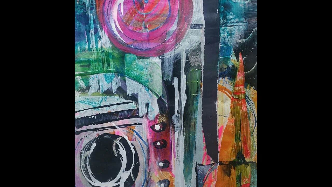 How to Layer in Mixed Media