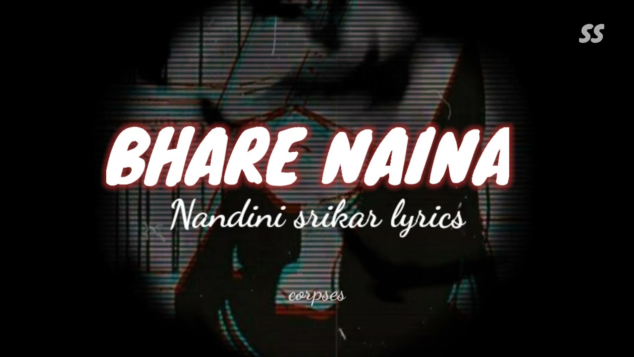 Bhare Naina lyrics | Nandini srikar | Ra-one | depressed | sorrow soul