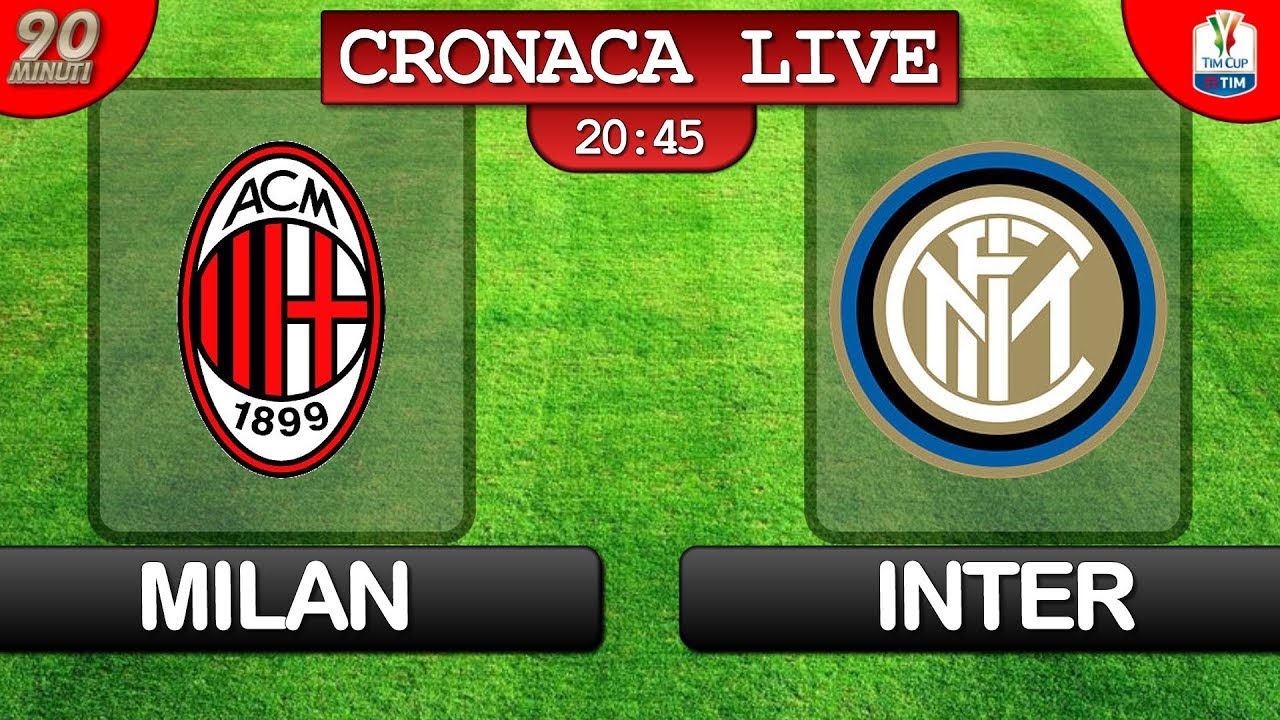 Live in diretta streaming di MILAN INTER del 27/12/17 COPPA ITALIA