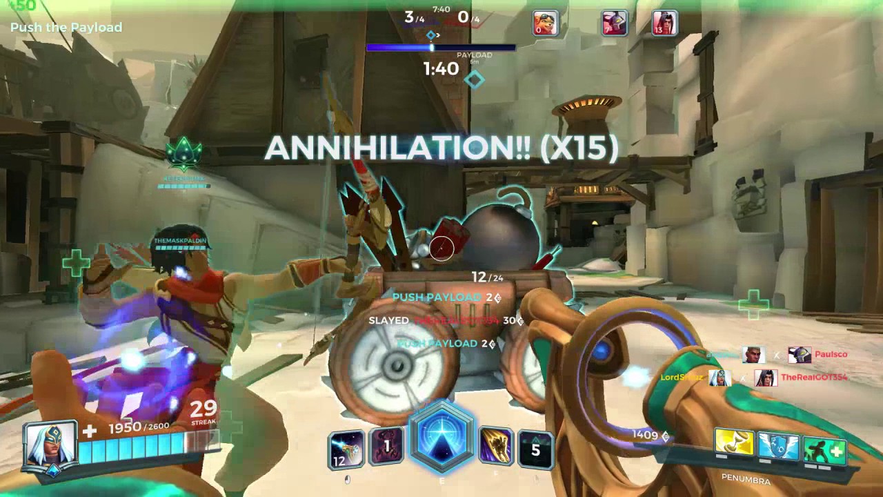 Jenos Paladins Gameplay