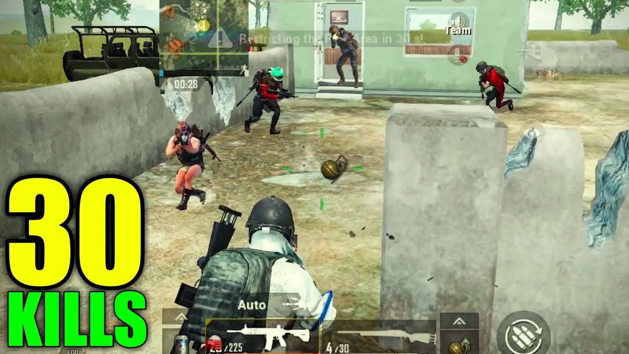 THIS SQUAD RUSHED ON ME BADLY!!! | 30 KILLS SOLO VS SQUAD | PUBG MOBILE