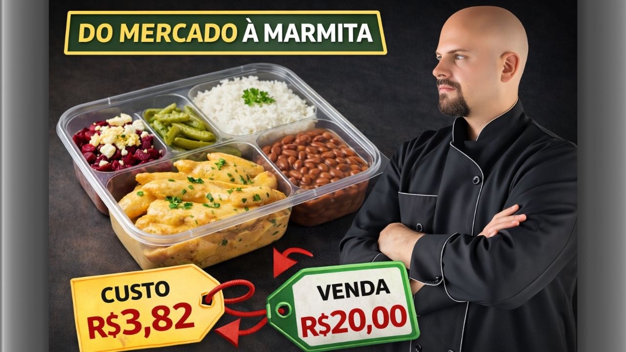 EP. 18 | Parece Cara, Mas Custa R$ 3,82 – A Estratégia da Marmita Que Vende Muito