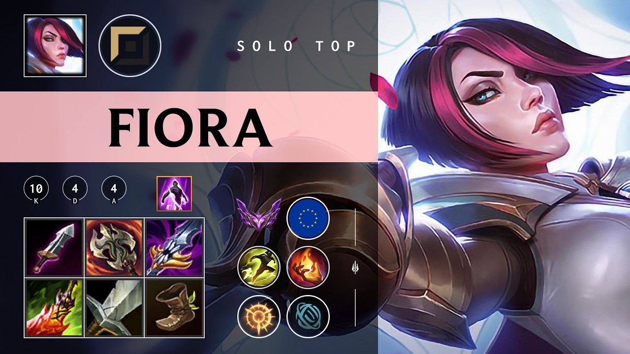 Fiora Top vs Gwen - EUW Master Patch 26.04