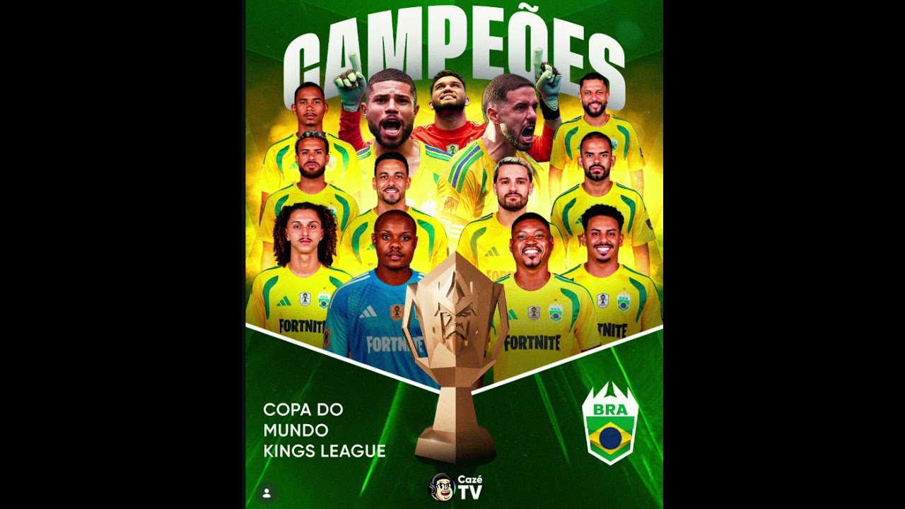 BRASIL CAMPEÃO DA COPA DO MUNDO DE KING LEAGUE