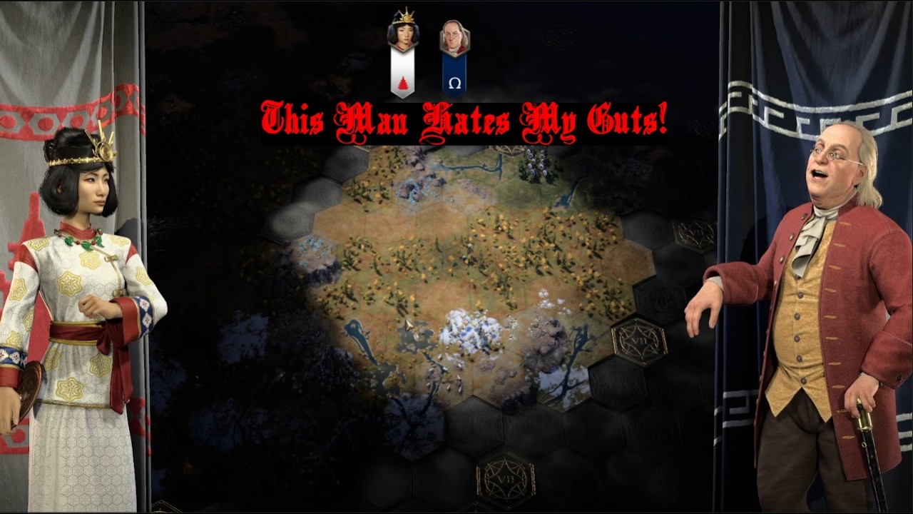 Ben Franklin Is a Hater! (Civilization 7 Deity Himiko Antiquity)