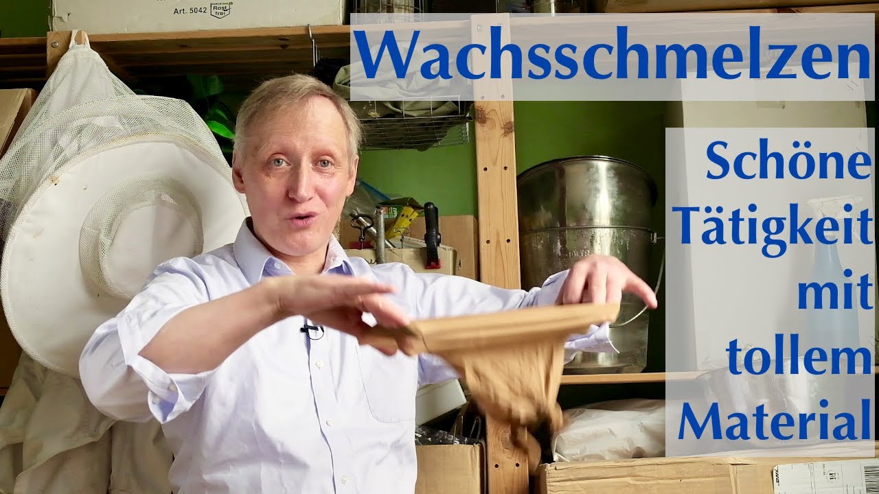 Bienenwachsschmelzen -  schöne Tätigkeit mit tollem Material