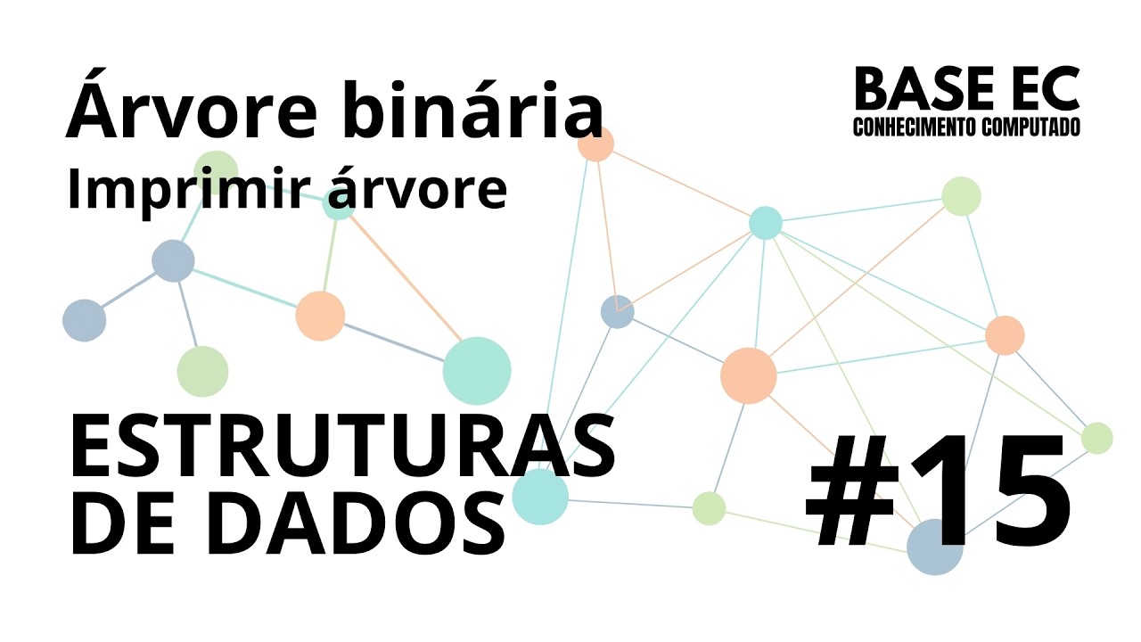 Árvore binária: imprimir árvore (percursos pré, in e pós ordem) | ESTRUTURAS DE DADOS (15)