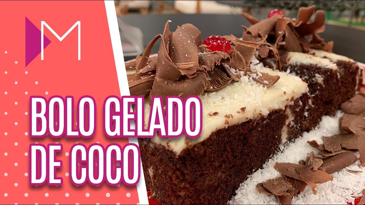 Bolo gelado de coco DIFERENTE - Mulheres (26/03/2019)