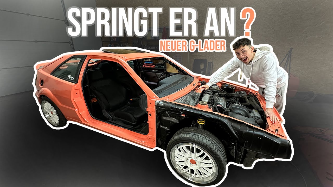 Wird der Corrado starten? Neuer G-Lader! | VW Corrado G60 Projekt | Folge 28