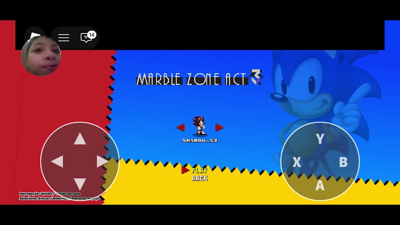 Sonic classic simulator