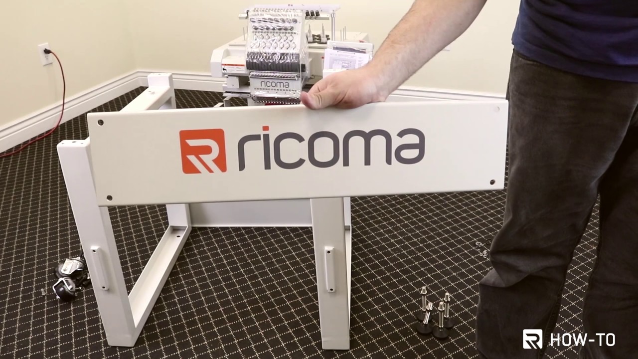 MT-1501 How-To: Machine Assembly - Assembling the Stand
