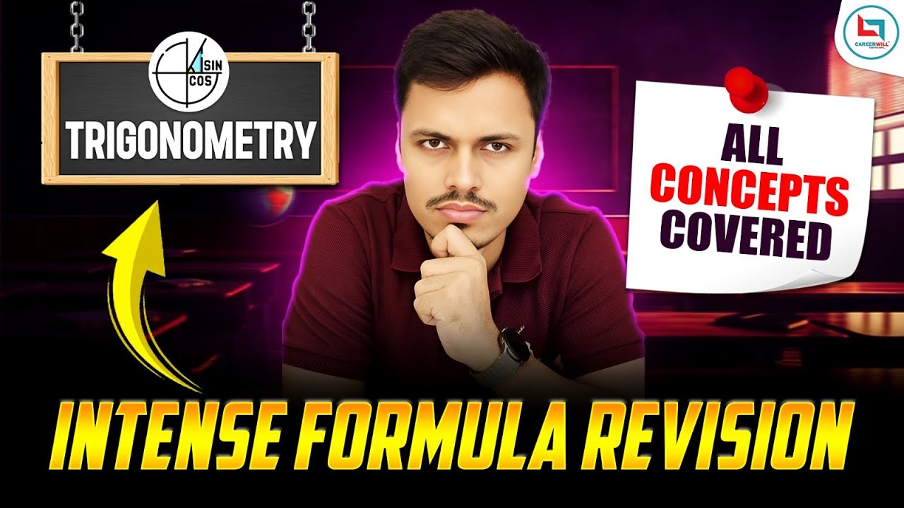 TRIGONOMETRY | ALL FORMULA REVISION | SSC EXAMS 2025 | MATHS MANIA