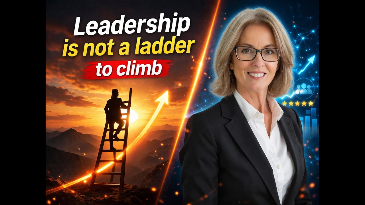 Leadership is not a ladder to climb