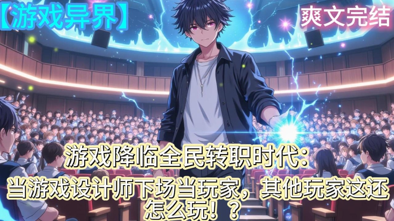 游戏降临全民转职时代：当游戏设计师下场当玩家，其他玩家这还怎么玩！？#异界 #游戏异界 #穿越游戏 #玩家异界 #异界冒险 #游戏小说 #异界小说