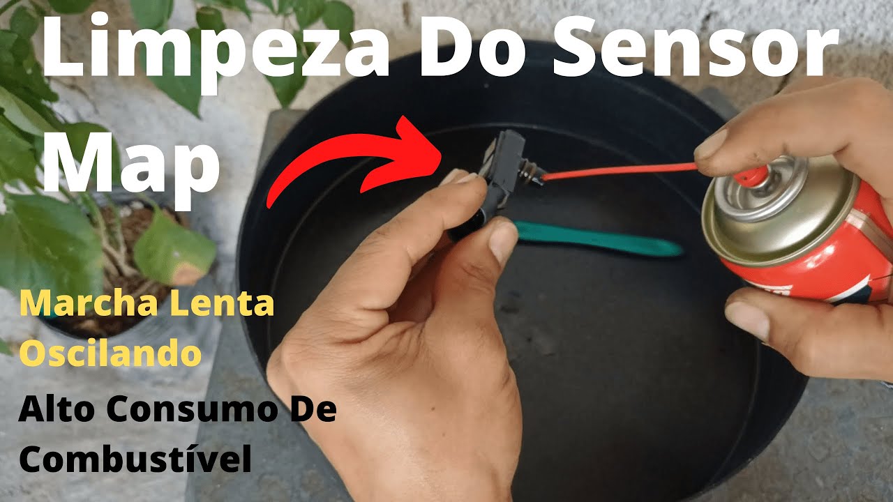 Limpeza do sensor map motor GM Corsa Celta Astra Vectra e outros
