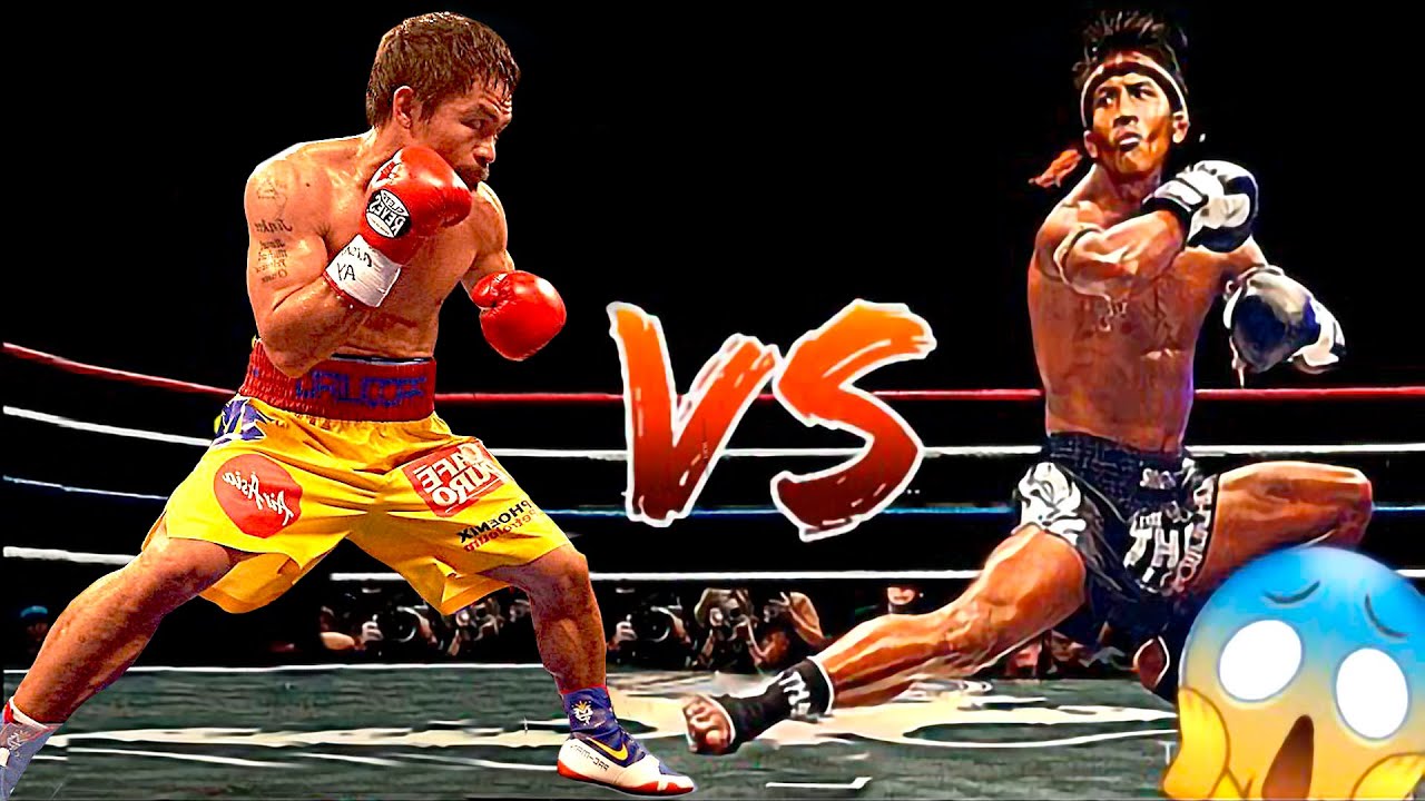 BOXEO vs MUAY THAI -  Enfrentamiento Real IMPACTANTE!