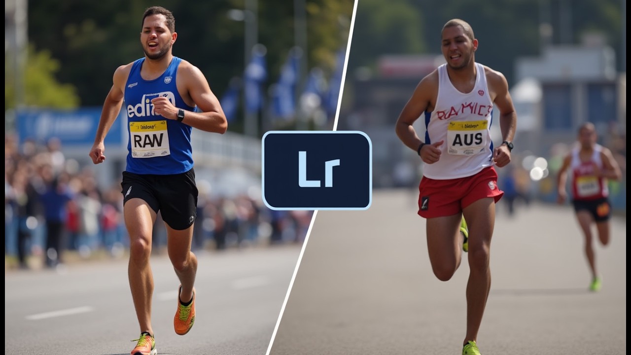 Como EDITAR 1000 FOTOS DE CORRIDA EM 1 HORA (workflow real no Lightroom)