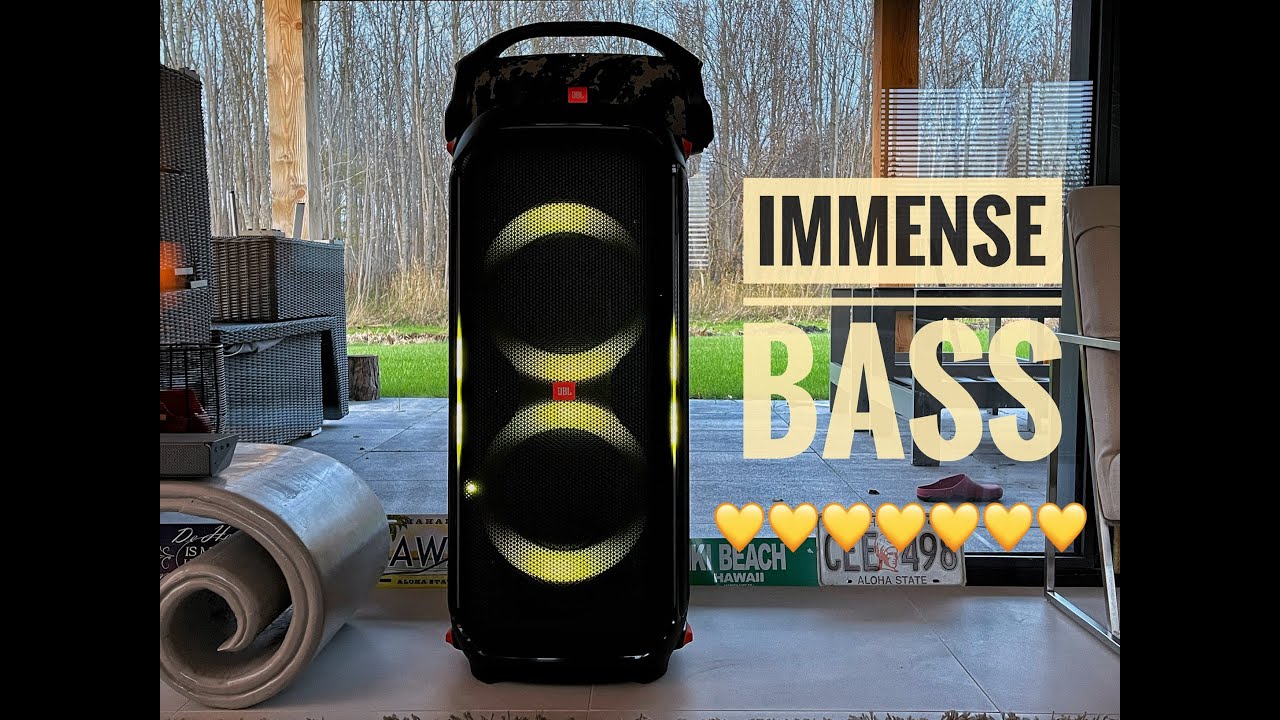 JBL Partybox 710 VS BoomBox 2 - Bass Test 4K HDR