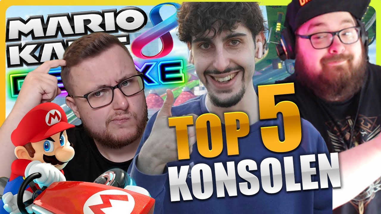 Unsere Top 5 Konsolen - ft. FireBro - Mario Kart 8 Deluxe