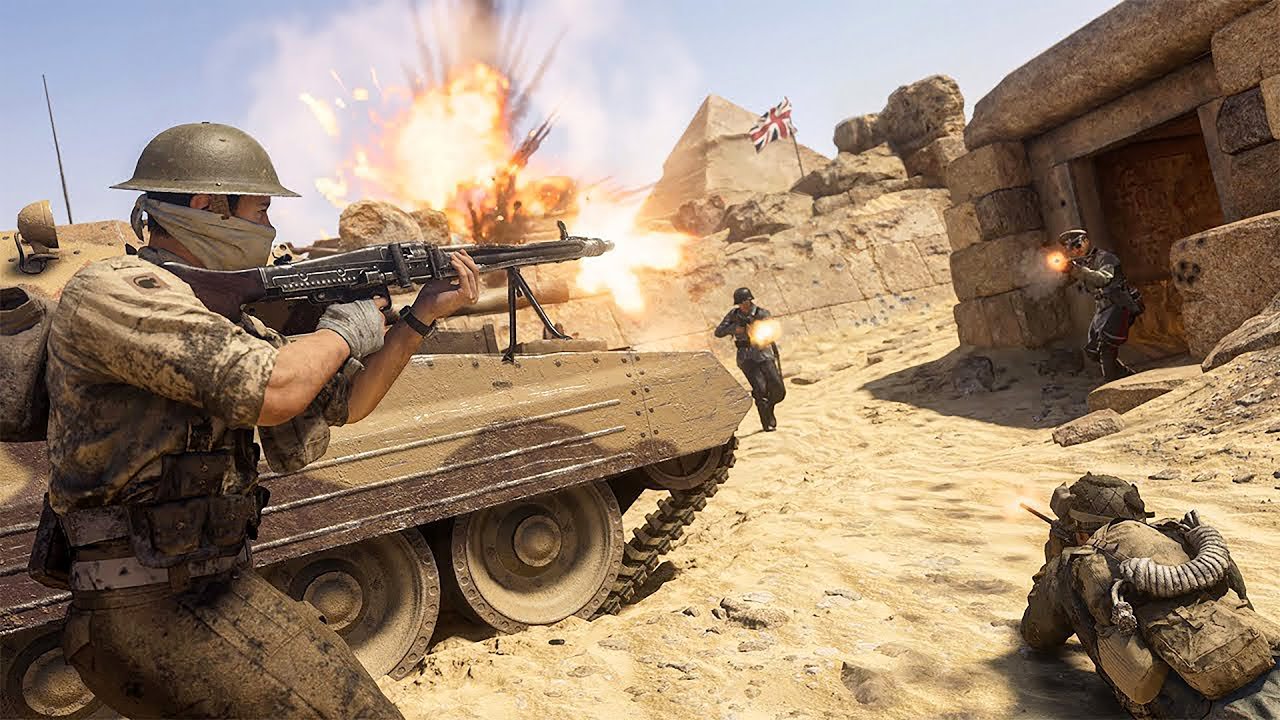 Libya / Tunisia 1943 (African Front) Call of Duty 2 - Part 5 - 4K