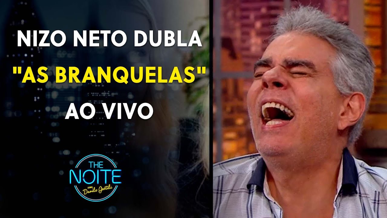 O dublador Nizo Neto deixou o público sem reação ao dublar 
