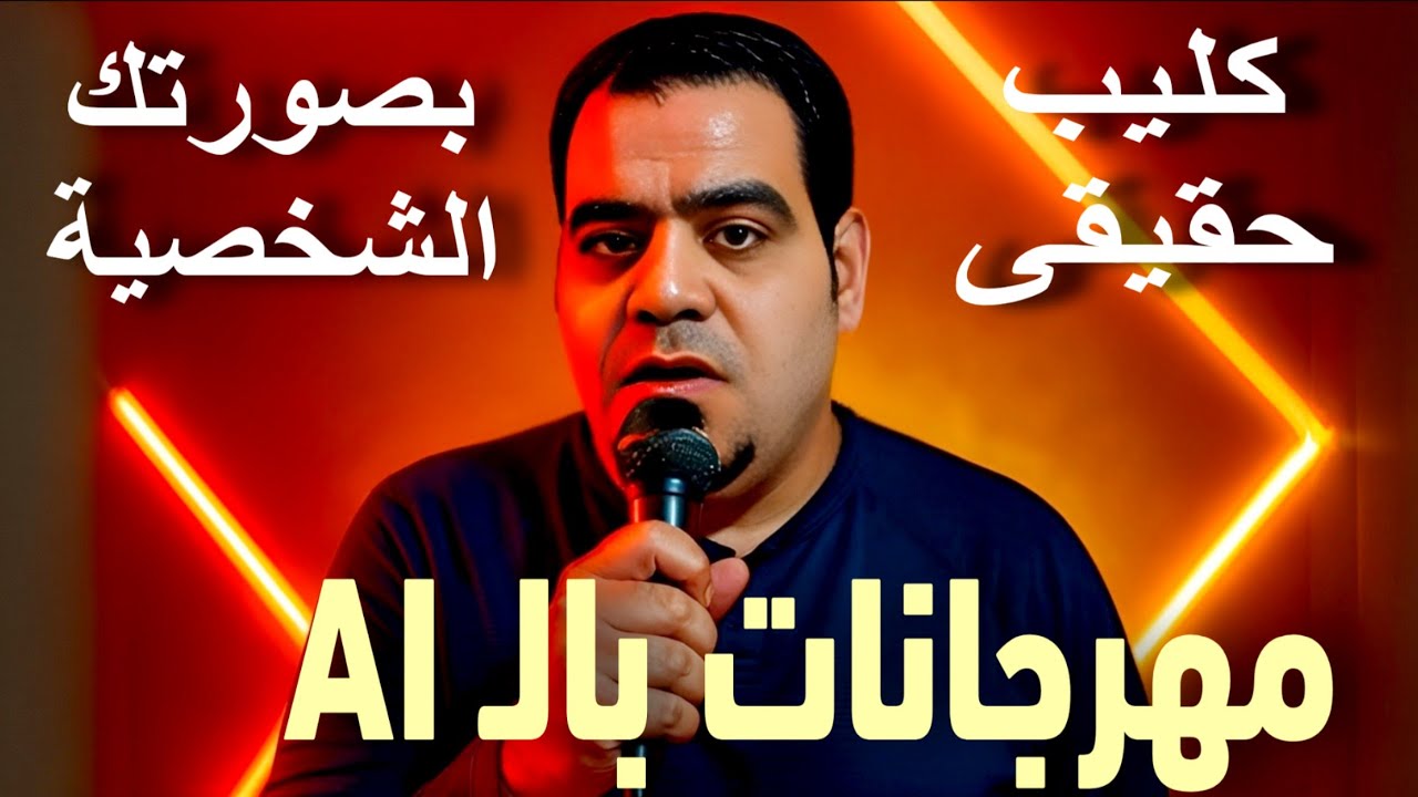 عمل فيديو كليب مهرجان بالذكاء الاصطناعي مجانا بصورتك | احترافية رهيبة