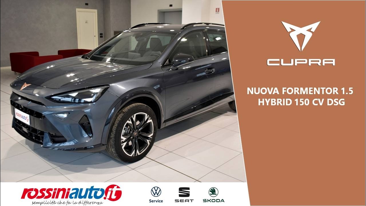 Presentazione Cupra Nuova Formentor 1.5 Hybrid DSG 150 Cv usata in pronta consegna