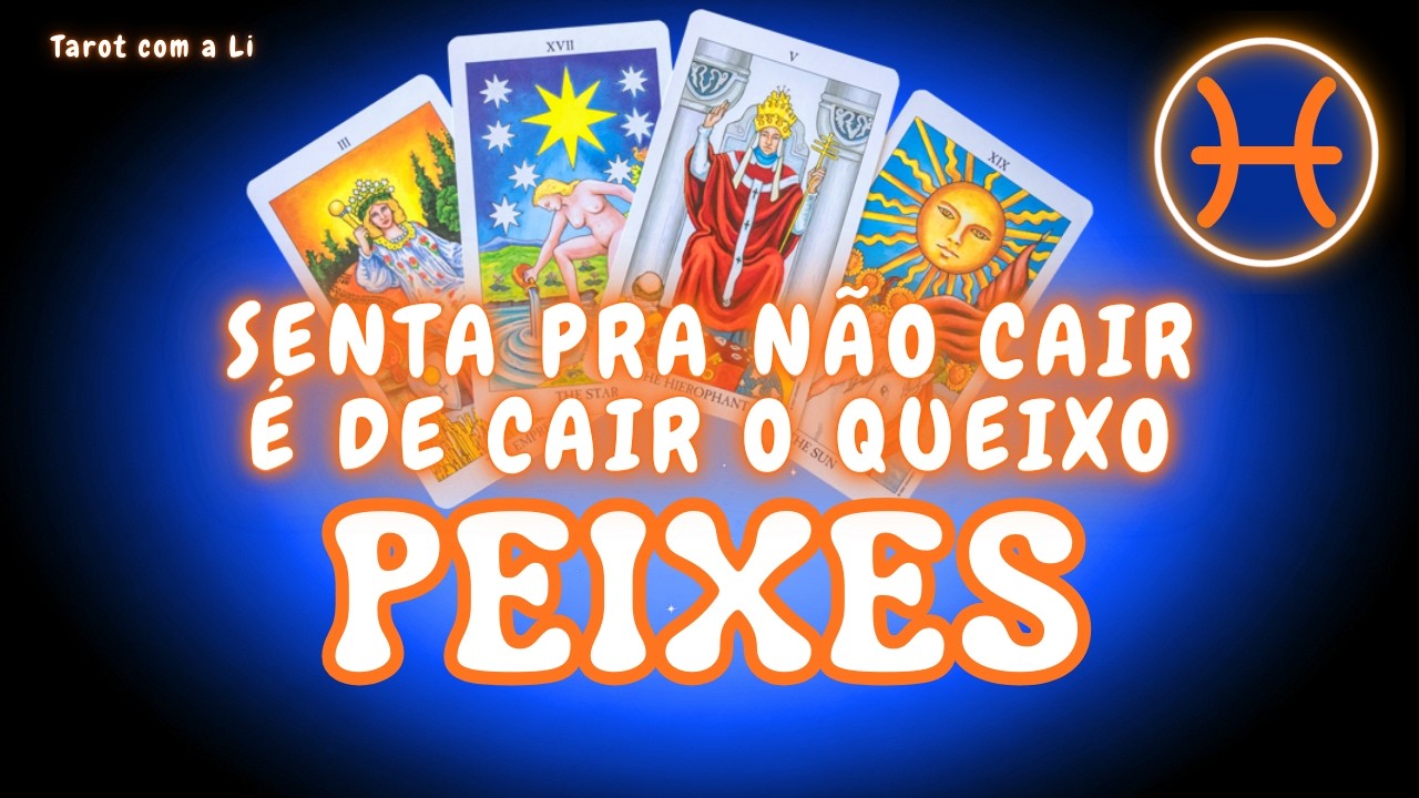 PEIXES♓ EM 72 HORAS! ESSA NOTÍCIA VAI TE DEIXAR ARREPIADO
