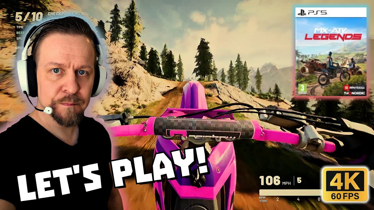 PS5: MX vs ATV Legends: Let's Play! 4K
