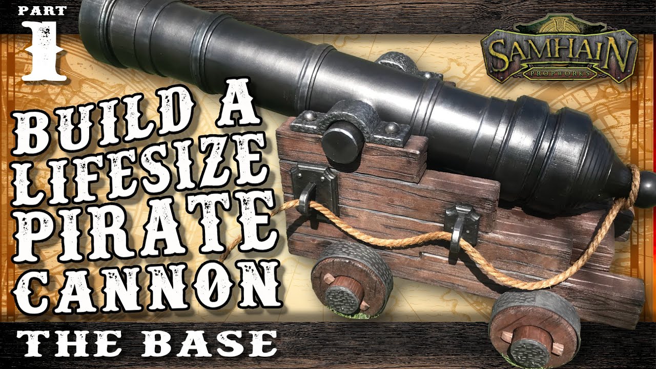 Build a cannon!  Because everyone needs a pirate cannon prop.