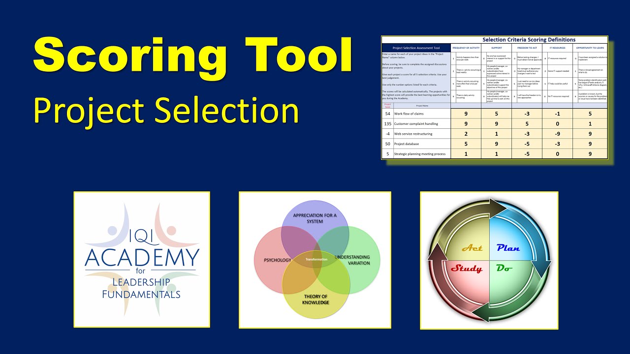 IQI Project Selection Guide 2024