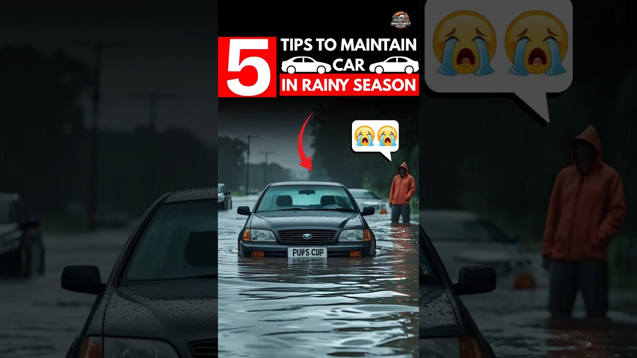 🌧️5 Tips to Drive Safely on Flooded Roads 🚗 | How to Drive a Car in Rainy Season? | By WNG