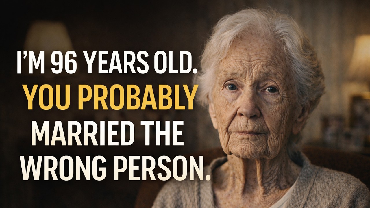 I’m 96 Years Old. You Probably Married the Wrong Person.