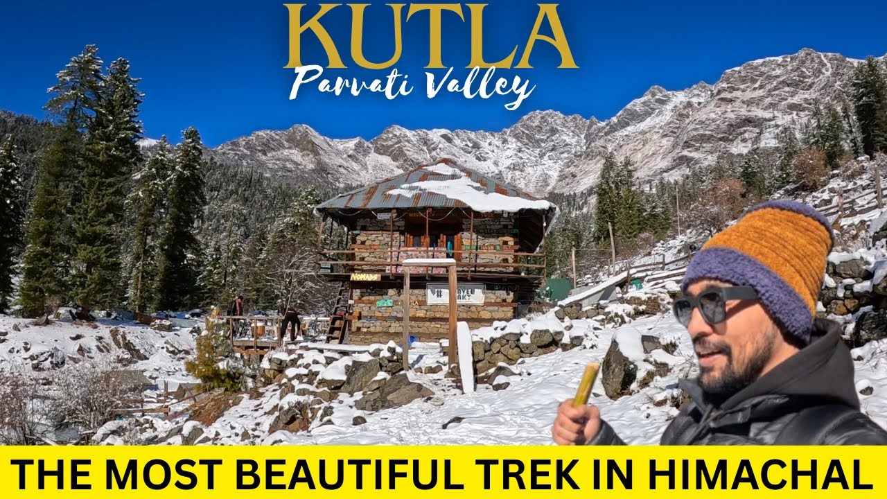 MY KUTLA VILLAGE EXPERIENCE | Trekking in the Himalayas | Himachal Pradesh India