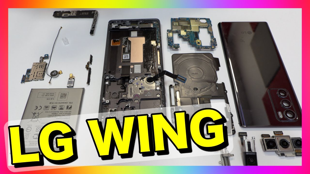 Desmontar LG Wing 5G - Proceso Completo