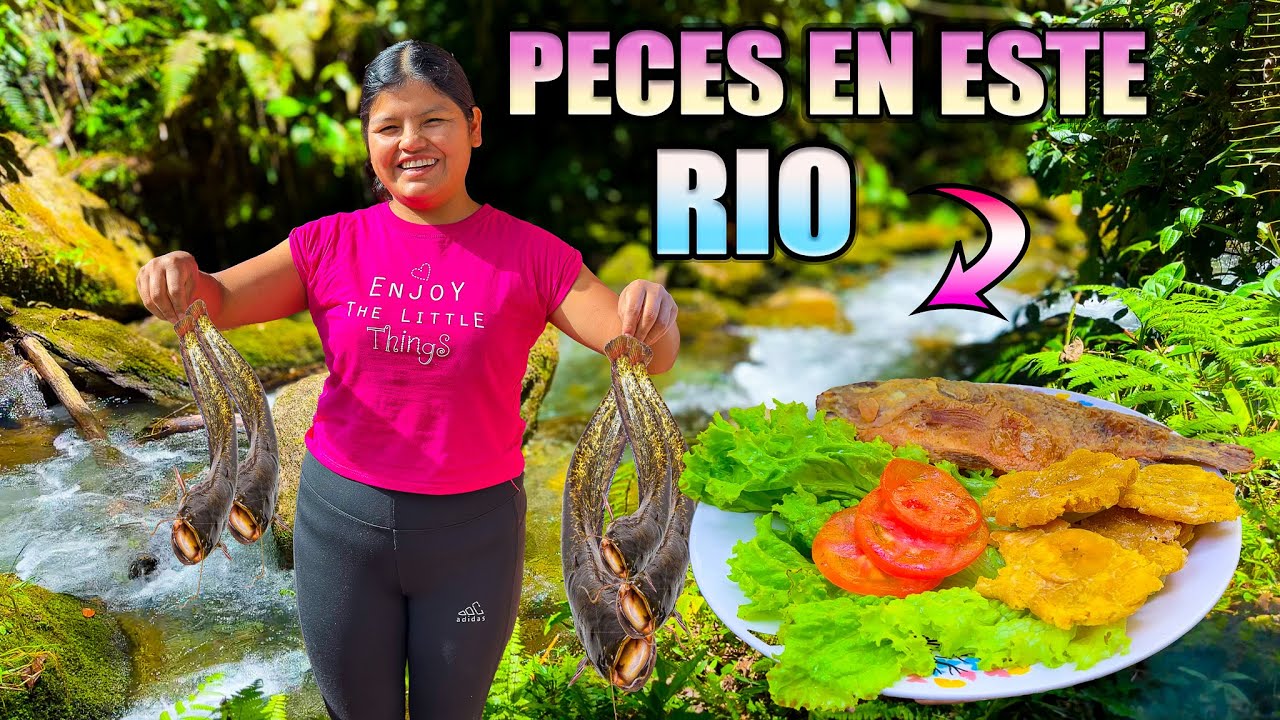 El secreto para capturar PECES en los rios pequeños de la montaña - NATHALIA