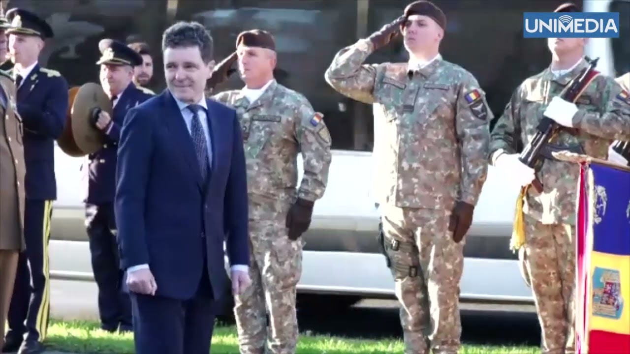 Nicușor Dan a uitat protocolul la o ceremonie oficială de la Timișoara