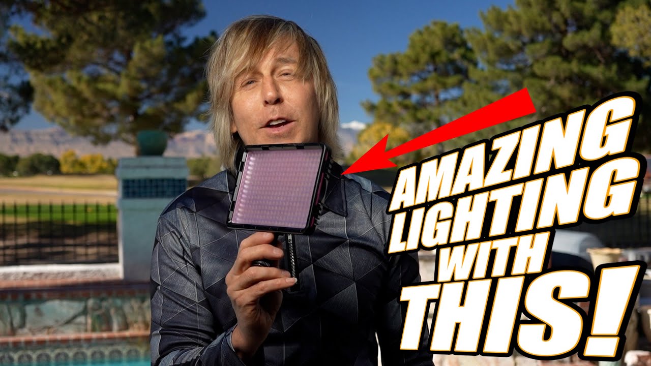 Cheap Little Dinky Lights for Great Video Lighting Outdoors on Bright Sunny Days