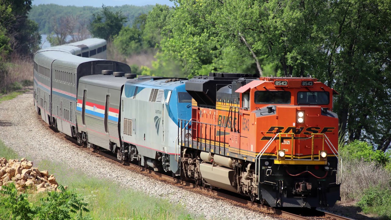 Amtrak 7 Funny Radio Chatter Between the Engineer and CP River Dispatcher