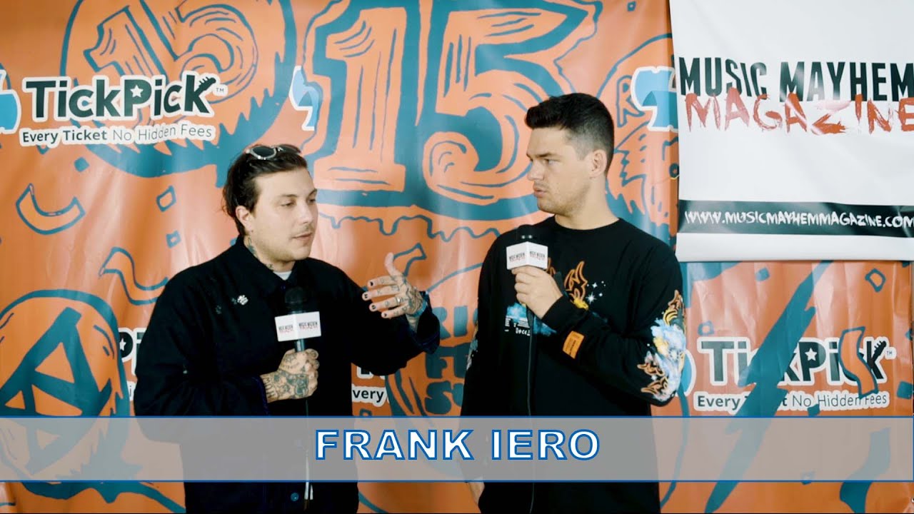 Frank Iero speaks with Kevan Kenney about his new album, Barriers!