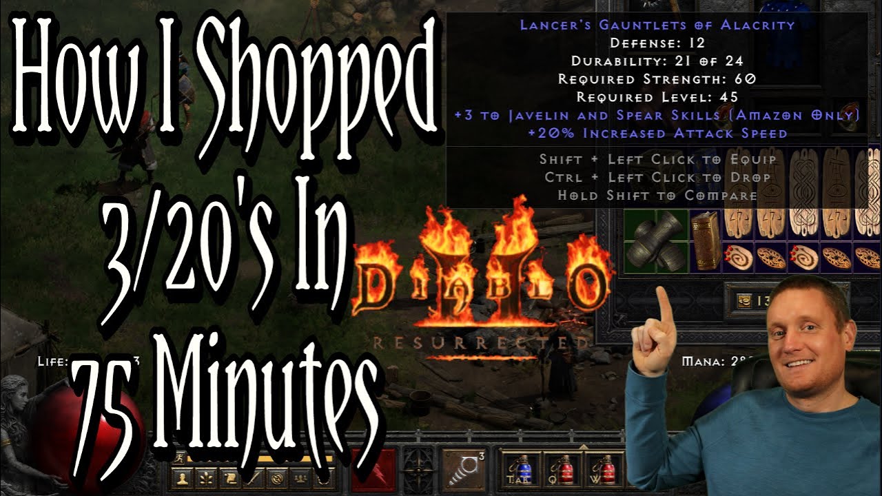 How I Shopped 3/20 Javelin Gloves In 75 Minutes!