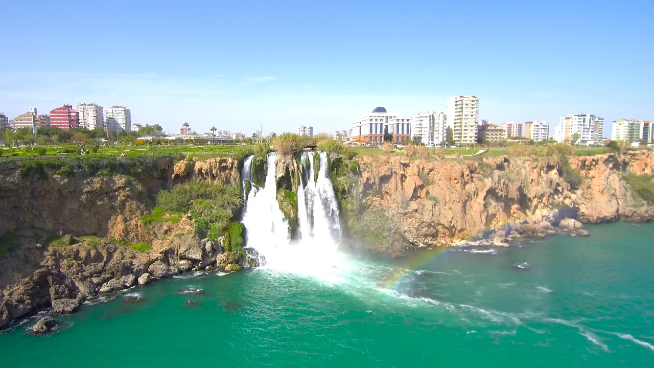 xiaomi mi drone 4k ile Lara Düden Şelale Çekimi