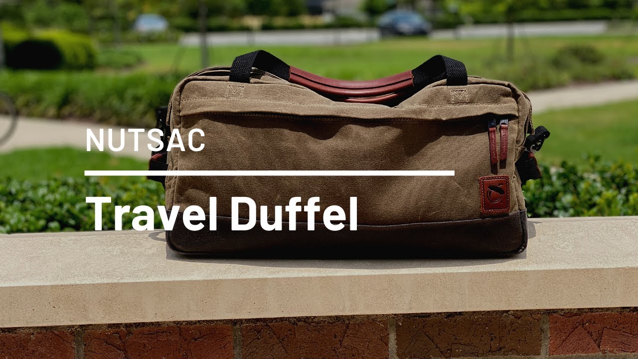 Обзор сумки NutSac Duffel — стильной и прочной, сделанной в США
