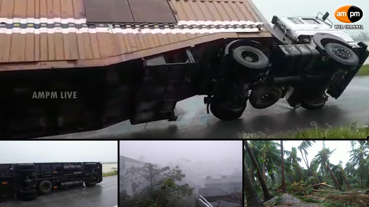 Dangerous Titli Cyclone in Srikakulam District