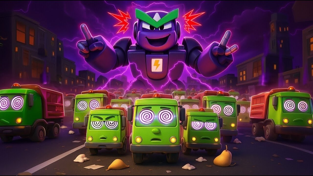 Garbage Truck Clones are Confused! 🤖 Super Robot to the Rescue! 🗑️ Robofuse