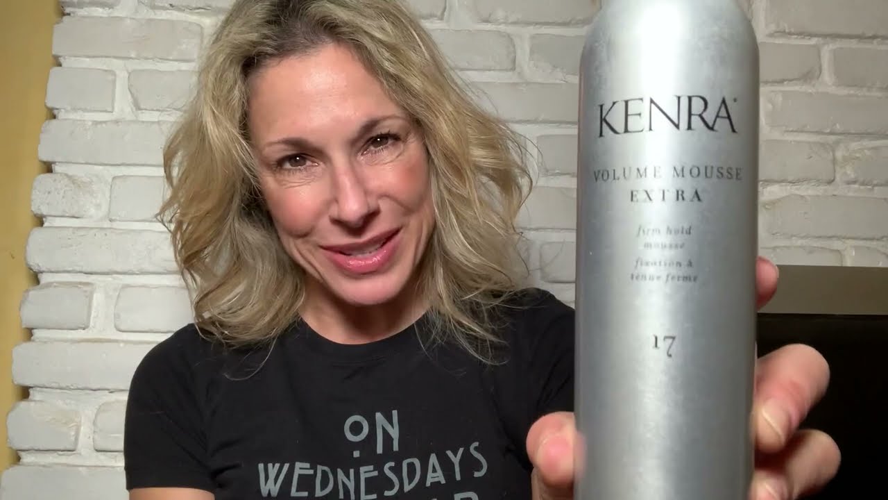 Kenra Volume Mousse Extra 17 | Firm Hold Mousse | All Hair Types Usage & Review