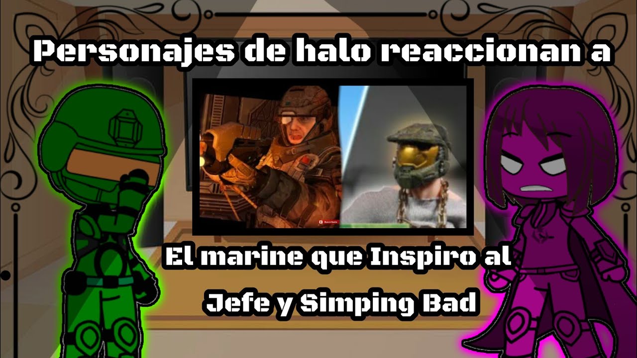 Personajes de Halo Reaccionan a El marine que inspiro al jefe Maestro y Simping Bad