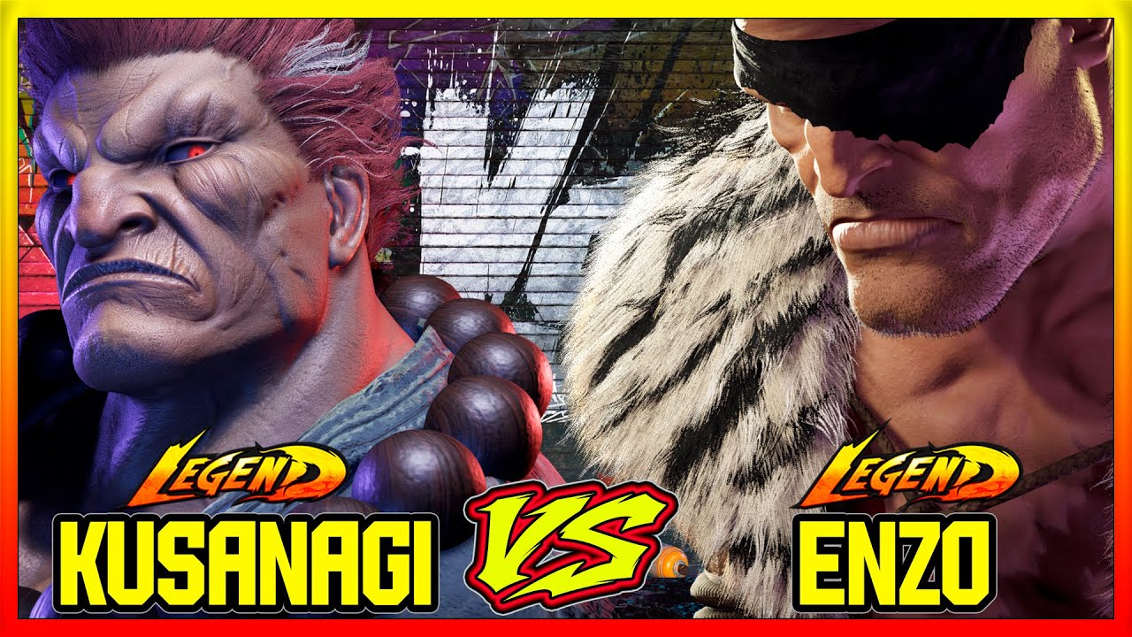 SF6 Kusanagi (Akuma) VS Enzo (Sagat)💥Messatsu💥