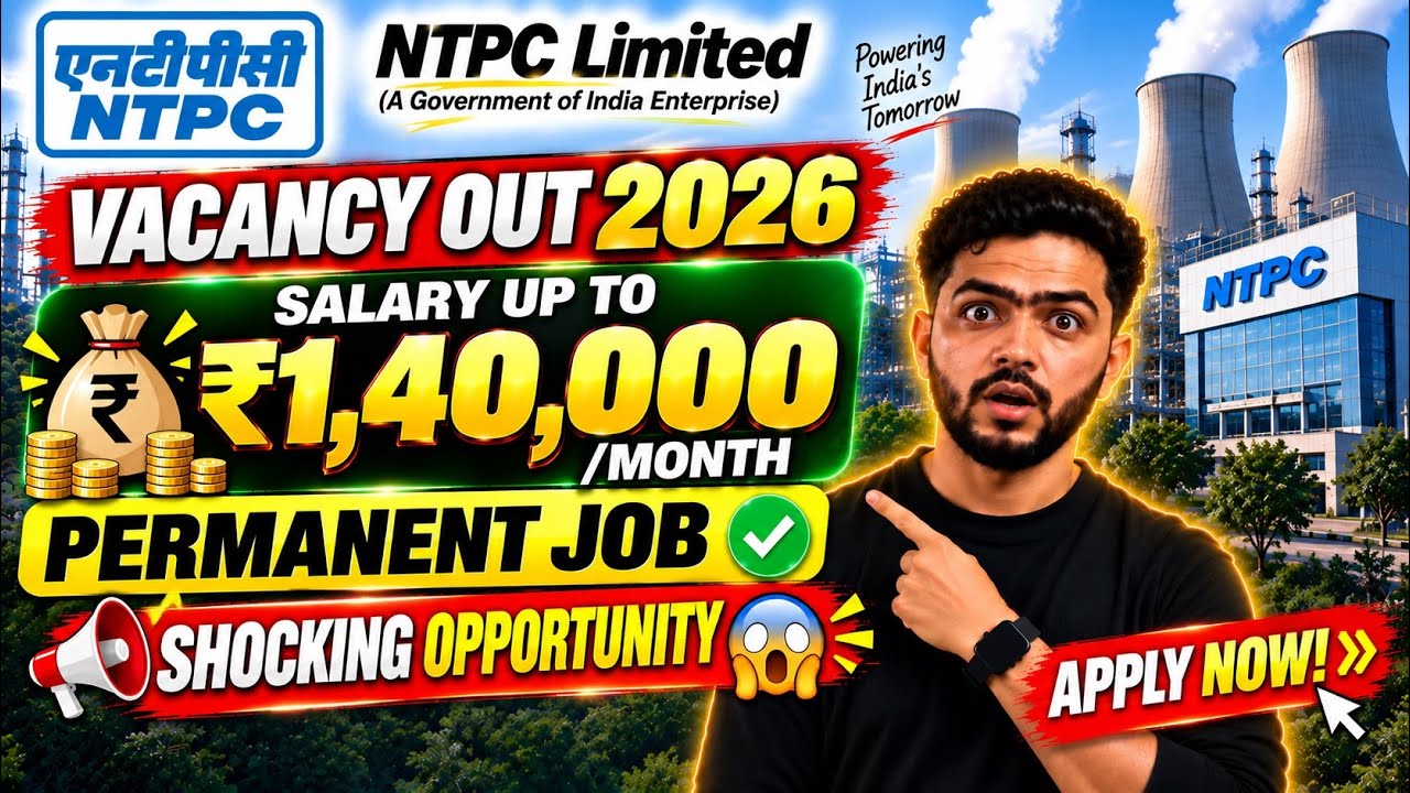 NTPC Recruitment 2026 | CTC : 10 LAKHS | NSPCL 2026 | PSU JOBS 2026 | LATEST JOBS 2026