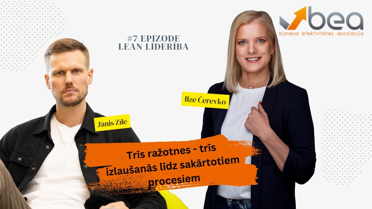 Trīs ražotnes - trīs izlaušanās līdz sakārtotiem procesiem